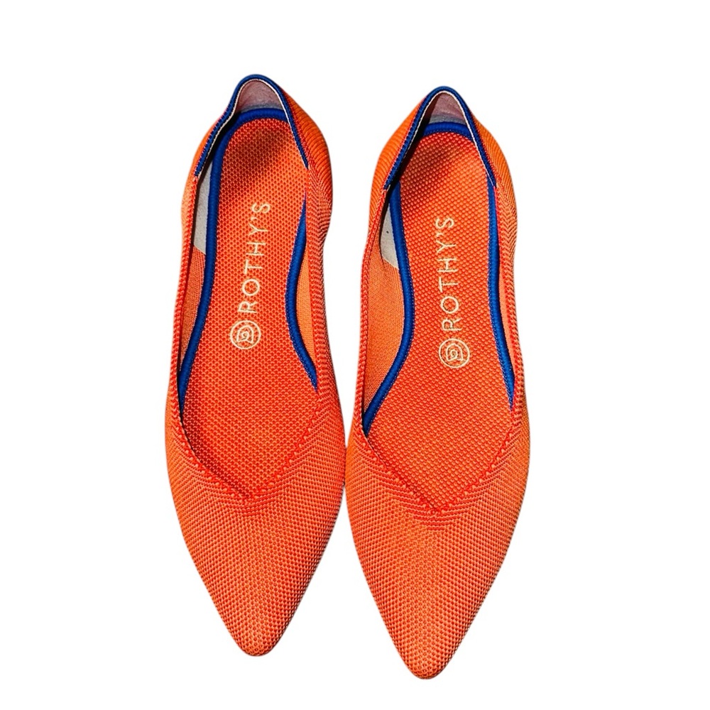 Rothy's The Point Rare Persimmon Flats